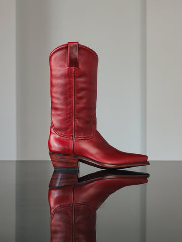 Marfa Boot in Ruby