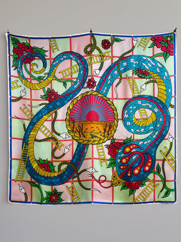 Cobra Rock Silk Scarf