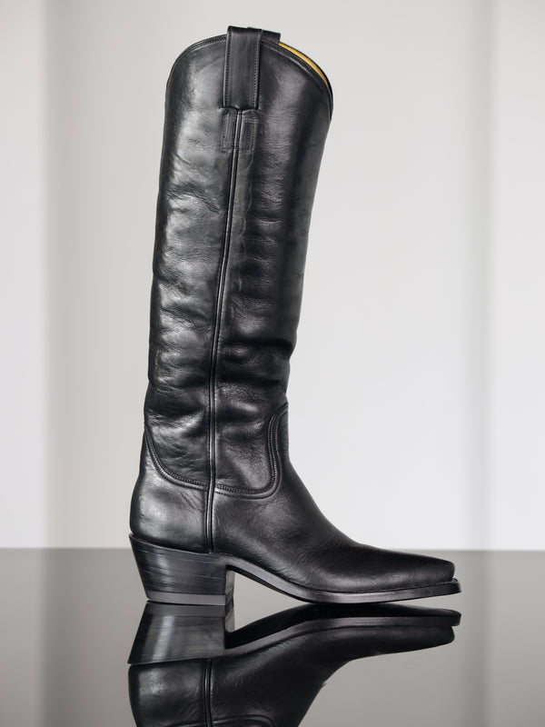XVI Tall Marfa Boot in Black